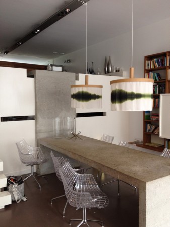 Interior design for television drama series 'Overspel' (Adultry)-Pendant lamps Sognsvann