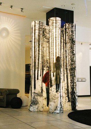 Nordic Light Design Hotel Stockholm, Forest Velvet Pillars