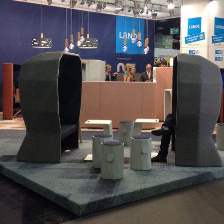 Stand design Orgatec-Cologne in collaboration with Lande Group