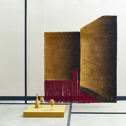 Nicolette Brunklaus, Acoustic tapestry The wall wool
